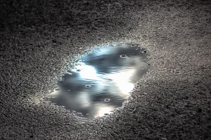 rain puddle